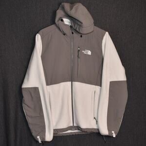 The North Face Women's Medium Denali Hooded Jacket PolarTec Full Zip